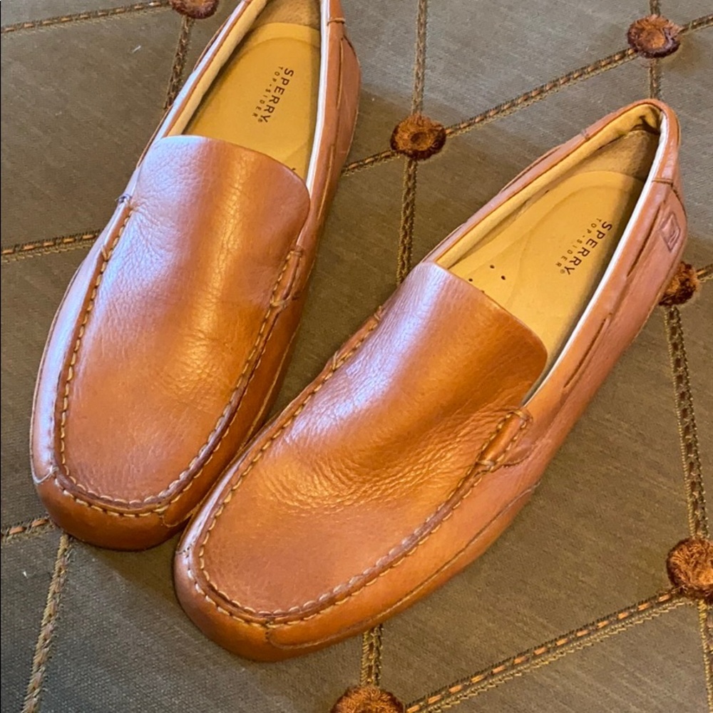 Sperry Top Sider loafer brown leather